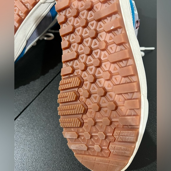 Unisex Vans Blue Sk8 High Top Shoes - Picture 5 of 10